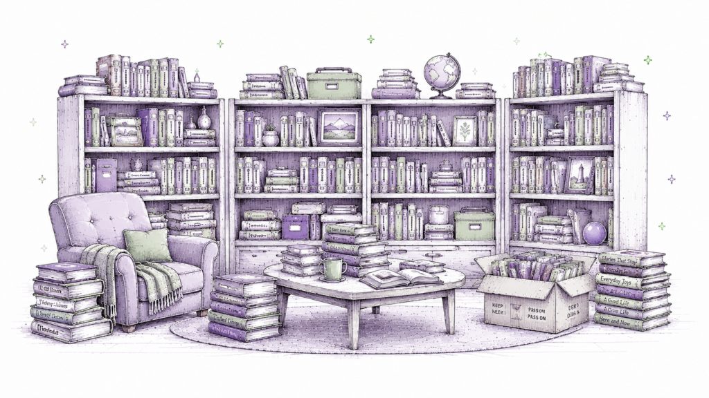 How to tackle your book collection
