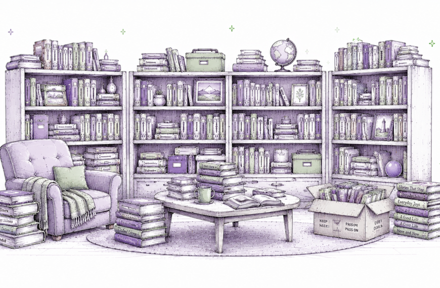 How to tackle your book collection